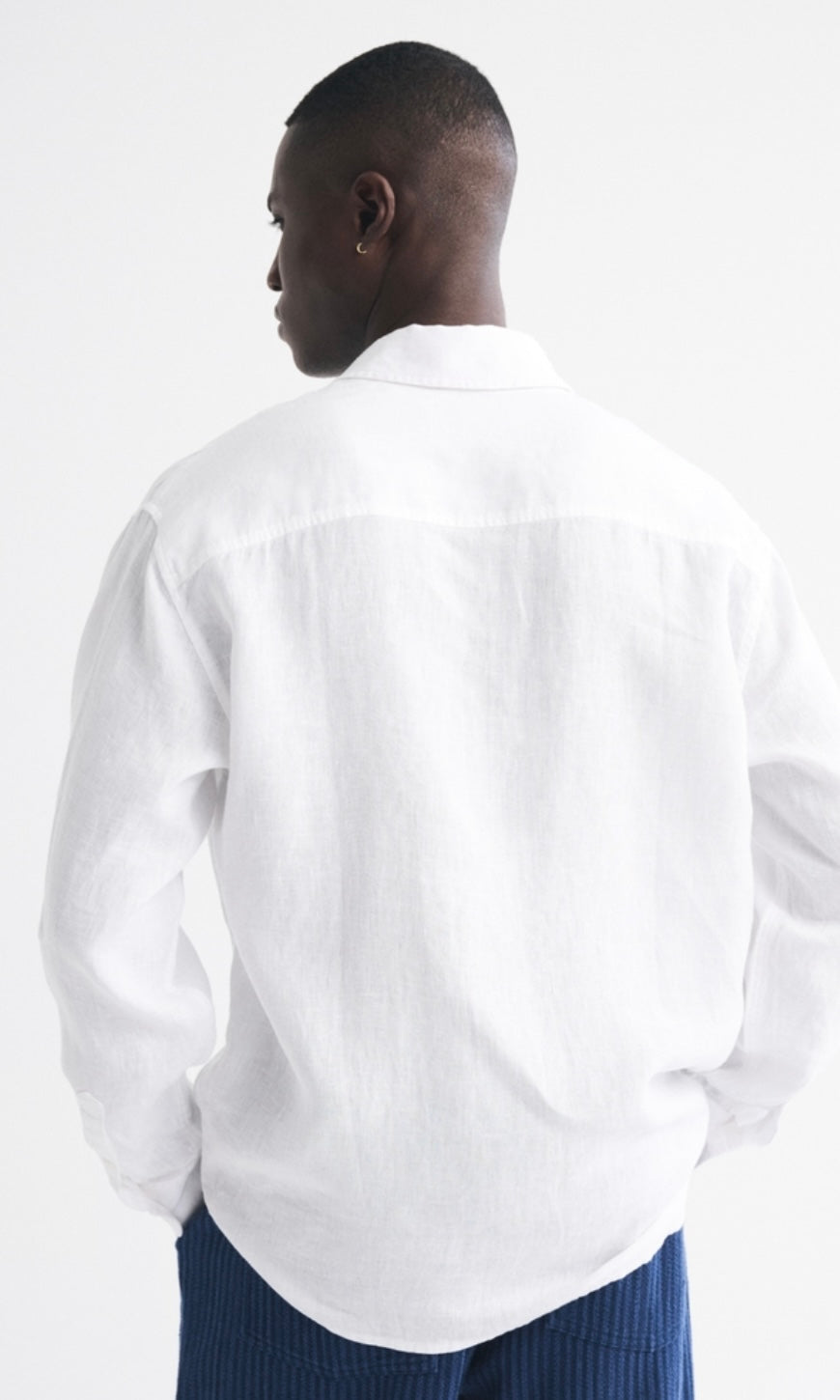 Linen Button-Up Shirt