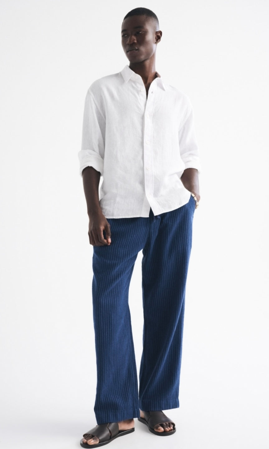 Linen Button-Up Shirt